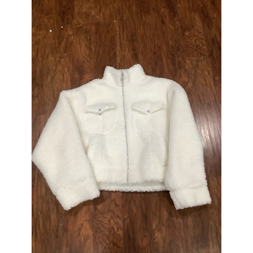 Air Jordan Full Zip Women's Jacket FD7168-133 Sail Medium Brand New